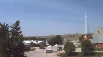 Weather camera view of Red Cloud Indian School.