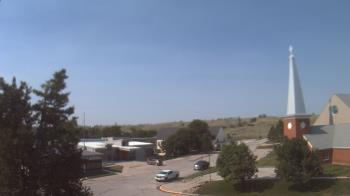 Weather camera view of Red Cloud Indian School.