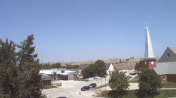 Weather camera view of Red Cloud Indian School.