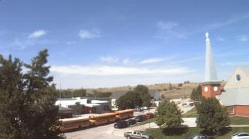 Weather camera view of Red Cloud Indian School.