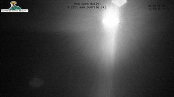 Weather camera view of Sunrise Park Resort 10650 ft elev.