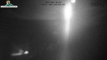 Weather camera view of Sunrise Park Resort 10650 ft elev.