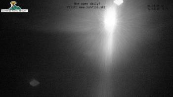 Weather camera view of Sunrise Park Resort 10650 ft elev.