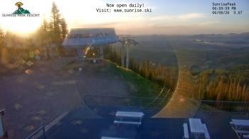 Weather camera view of Sunrise Park Resort 10650 ft elev.
