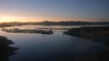 Weather camera view of Pleasant Harbor.