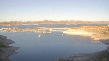 Weather camera view of Pleasant Harbor.