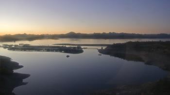 Weather camera view of Pleasant Harbor.