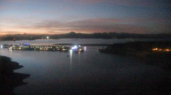 Weather camera view of Pleasant Harbor.