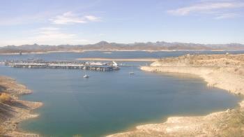 Weather camera view of Pleasant Harbor.