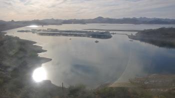 Weather camera view of Pleasant Harbor.