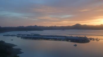 Weather camera view of Pleasant Harbor.
