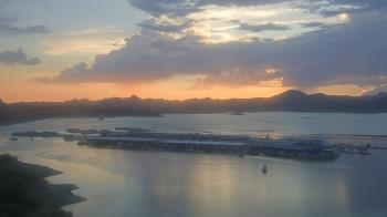 Weather camera view of Pleasant Harbor.