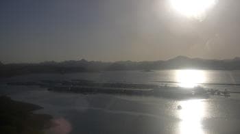 Weather camera view of Pleasant Harbor.