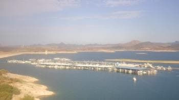 Weather camera view of Pleasant Harbor.