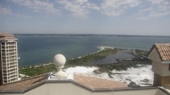 Weather camera view of Portofino Island Resort and Spa.