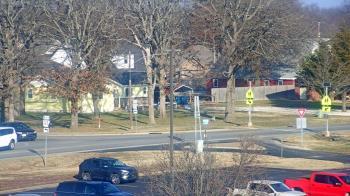 Weather camera view of Pea Ridge HS.