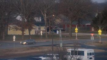 Weather camera view of Pea Ridge HS.