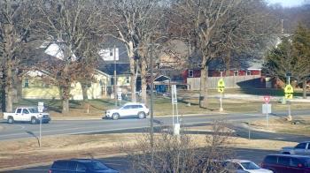 Weather camera view of Pea Ridge HS.