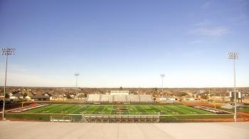 Weather camera view of Pea Ridge HS.