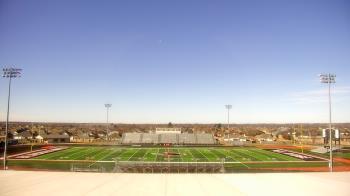 Weather camera view of Pea Ridge HS.
