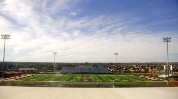 Weather camera view of Pea Ridge HS.