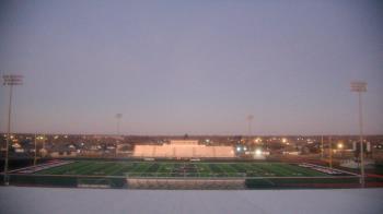 Weather camera view of Pea Ridge HS.