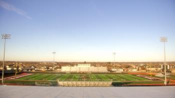 Weather camera view of Pea Ridge HS.