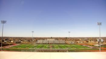 Weather camera view of Pea Ridge HS.