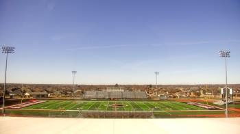 Weather camera view of Pea Ridge HS.