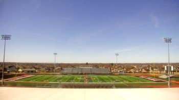 Weather camera view of Pea Ridge HS.