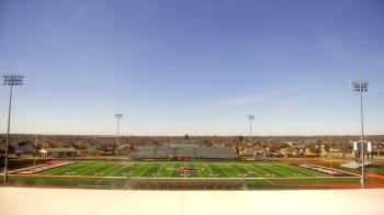 Weather camera view of Pea Ridge HS.