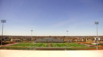 Weather camera view of Pea Ridge HS.