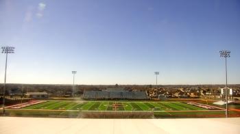 Weather camera view of Pea Ridge HS.