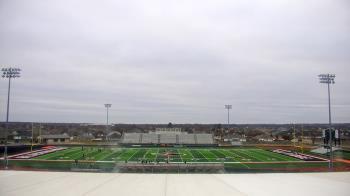 Weather camera view of Pea Ridge HS.