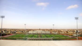 Weather camera view of Pea Ridge HS.