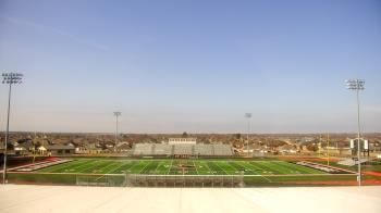 Weather camera view of Pea Ridge HS.