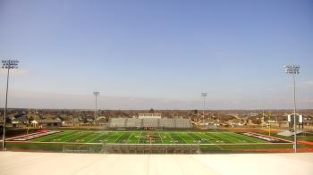 Weather camera view of Pea Ridge HS.
