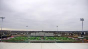 Weather camera view of Pea Ridge HS.