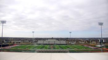 Weather camera view of Pea Ridge HS.