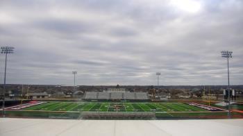 Weather camera view of Pea Ridge HS.