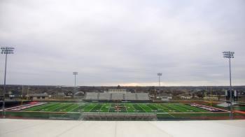 Weather camera view of Pea Ridge HS.