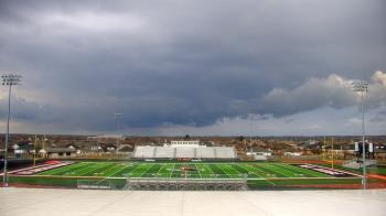 Weather camera view of Pea Ridge HS.