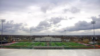Weather camera view of Pea Ridge HS.