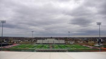 Weather camera view of Pea Ridge HS.