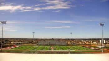 Weather camera view of Pea Ridge HS.