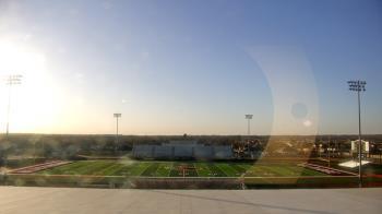 Weather camera view of Pea Ridge HS.