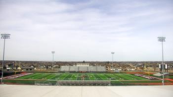 Weather camera view of Pea Ridge HS.