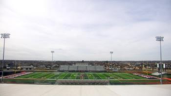 Weather camera view of Pea Ridge HS.