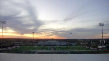 Weather camera view of Pea Ridge HS.