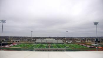 Weather camera view of Pea Ridge HS.